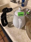 pitcher and coffee pot