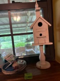 cup holder, bird house, pots and bowl