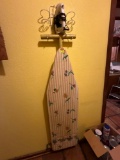 ironing board and iron