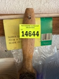 Hat, dust pan, window sponge, duster