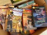 Box full of books see photos for author and titles