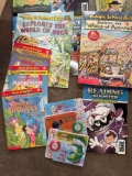 Books, see photos for titles and authors