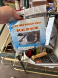 office supplies, diamond stick and sun shade