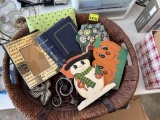 picture books, seasonal decor