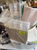 sewing organization boxes, sewing supplies