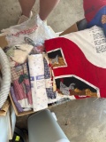 Box of fabric and material