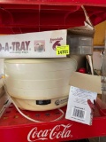 Snackmaster dehydrator, trays, and jerky kit