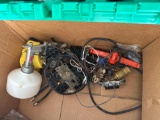 spray guns and wire