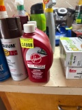 wheel cleaner, spray paint, carpet cleaner, gloss spray,