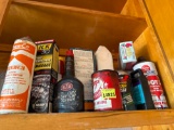 Will cleaner, drum brakes wheel, bearing wrench cleaner, engine treatment, cat pan liners