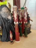 Santa figures