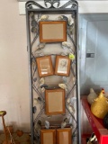 Standing foldable picture frame decor
