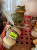 Frog decor and bee decor