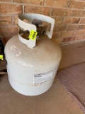 Tank on back porch