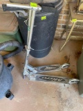 2 scooters on back porch