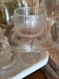 Candle holders, sauce bowl, wine glasses, vinegar craft