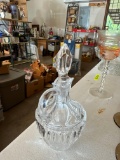 Small glass jar