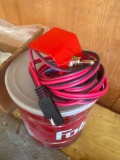 Power coupler, grinder blades, can of chemical