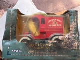 1/25 scale, diecast, metal, adult collectible, Anheuser bush Budweiser 1905 delivery car bank,