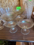 glass drinking cups