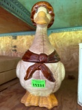Duck cookie jar