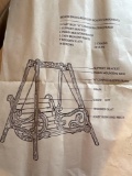 Two Bench swing reduce scale, New and inbox