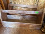 Vintage wood toolboxes