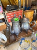 silver dishes