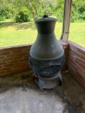 Outdoor fireplace