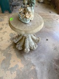 outdoor stool and Noahs ark decor