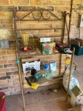 metal shelf only items not included