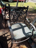 3 Outdoor Metal chairs