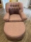 Chair with footstool, bring Help to move
