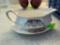 Vintage Gravy bowl with saucer