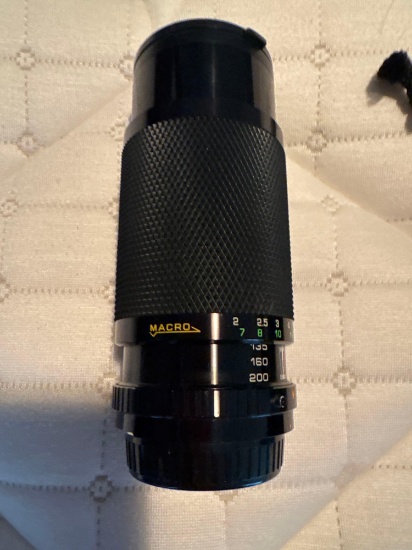 Telescopic camera lens, Marco, 80200 MM