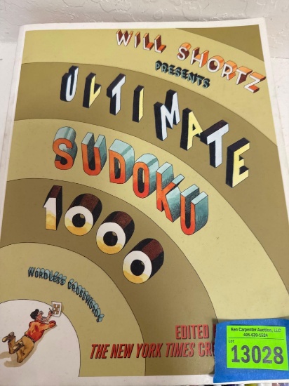Ultimate sudoku 1000 wordless crosswords