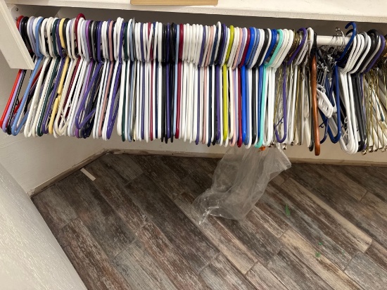 Multiple clothes hangers