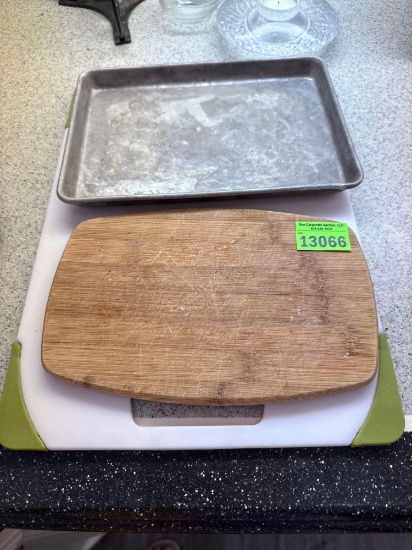 Cutting boards and toaster pan