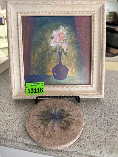 Picture and coaster