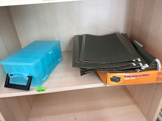 tab hanging folders and organizer