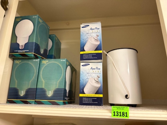 light bulbs and lamp