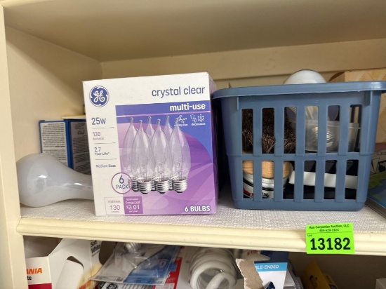 light bulbs and brushes