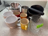 Coffee cups small pictures funnel
