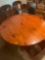 round dining room table w/ 4 chairs