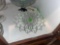 Glass serving platter