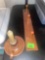 Candle and coat hanger