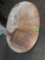 Small oval wood table