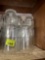 Glass drinking glasses