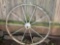 Large wagon wheels