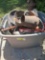 Various yard decor items